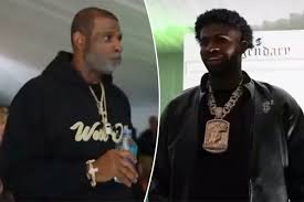Shedeur Sanders and father