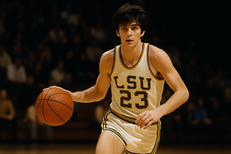 Pete Maravich in Action
