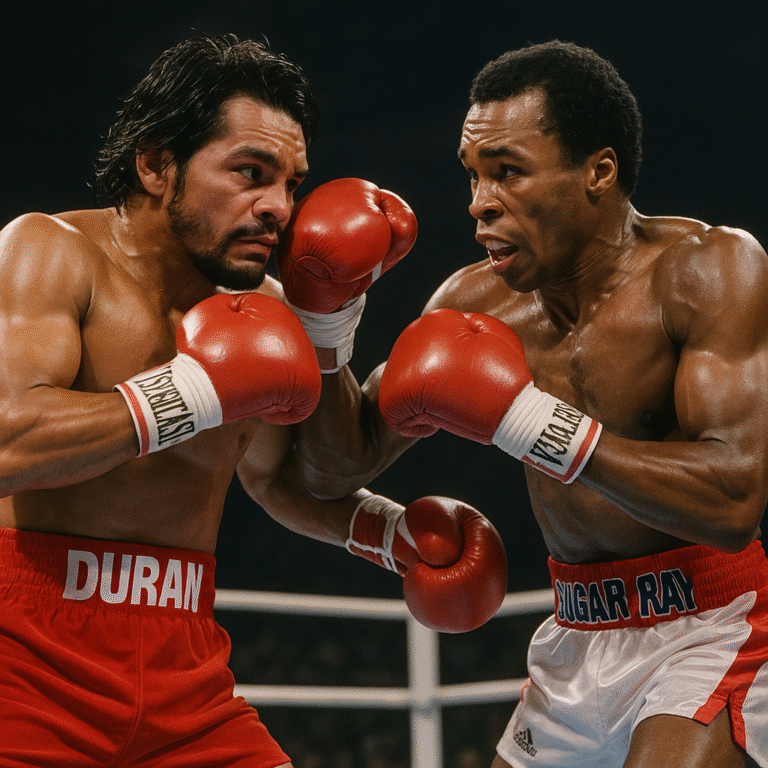 Roberto Durán vs. Sugar Ray Leonard