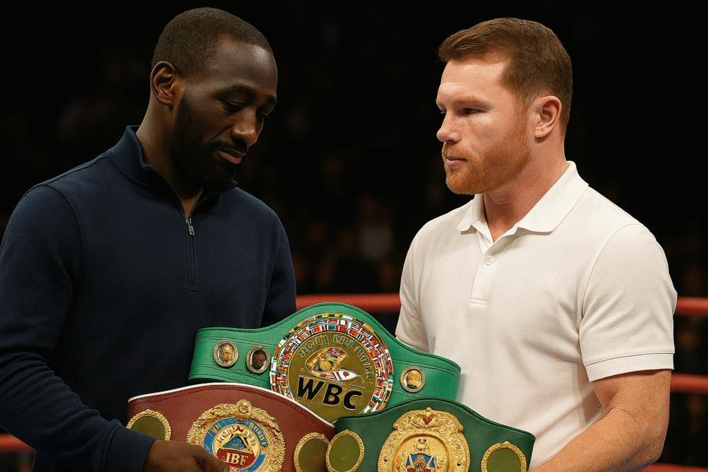 Crawford Gives Back Belts – Or Did He?