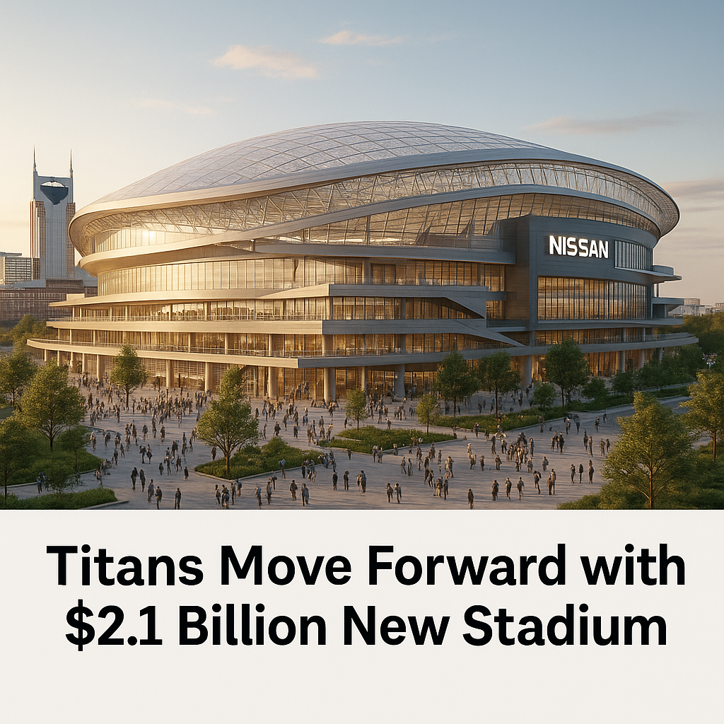 Titans Move Forward with $2.1 Billion New Stadium