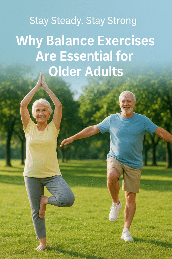 Why Balance Exercises Are Essential for Older Adults