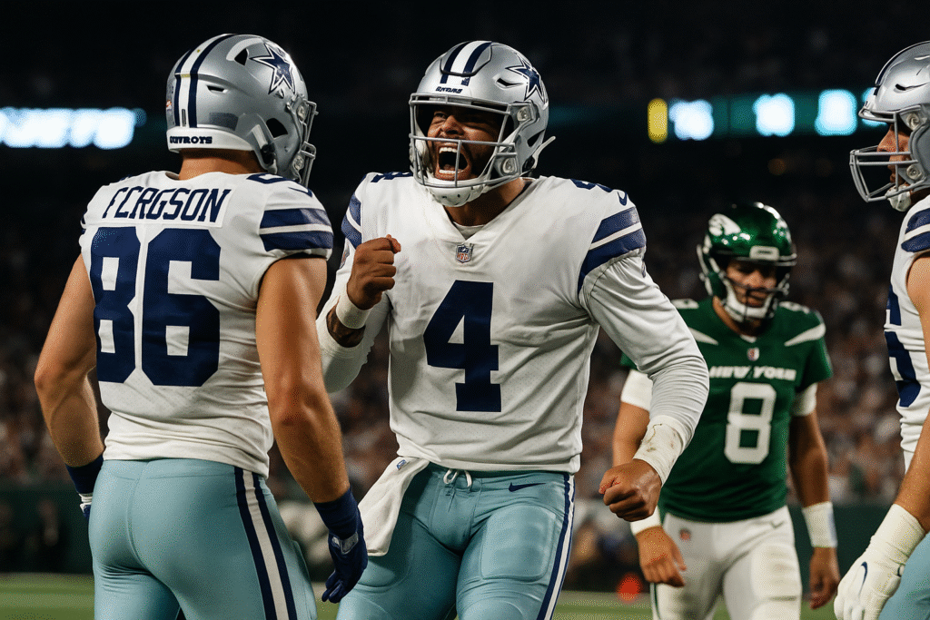 Cowboys Dominate Jets 37–22: New York Searching for Answers
