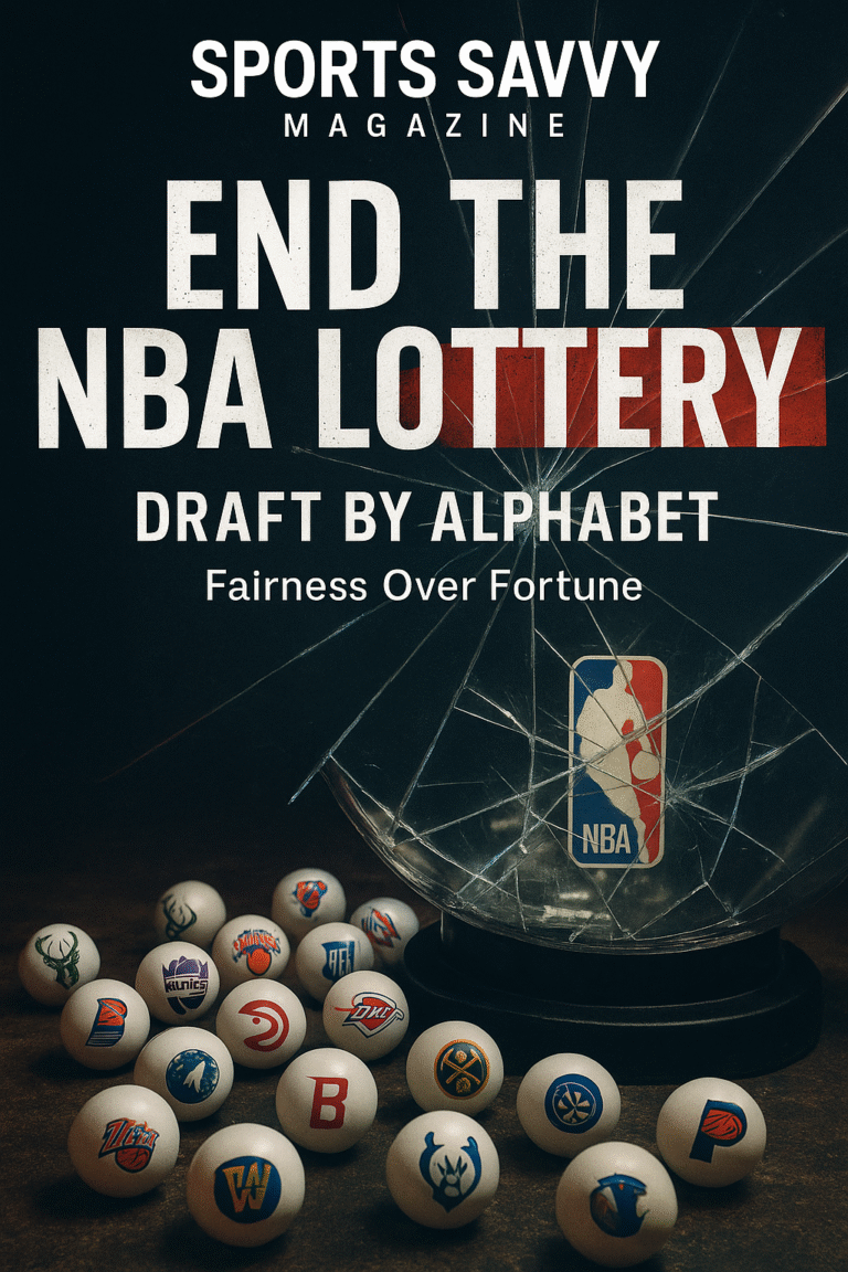 The NBA Needs to End the Lottery — Draft by Alphabet Instead